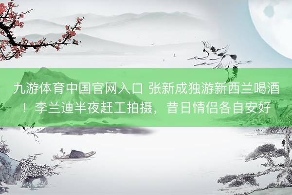 九游体育中国官网入口 张新成独游新西兰喝酒！李兰迪半夜赶工拍摄，昔日情侣各自安好