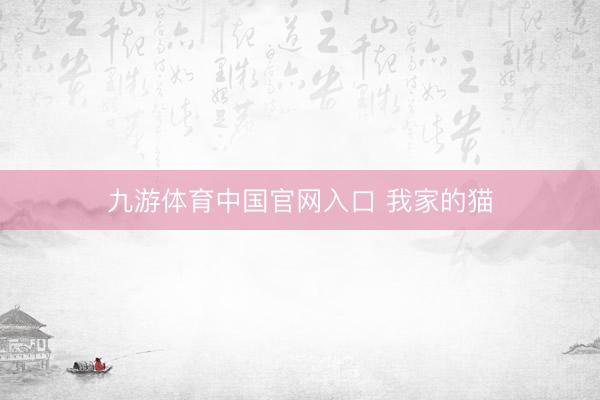 九游体育中国官网入口 我家的猫